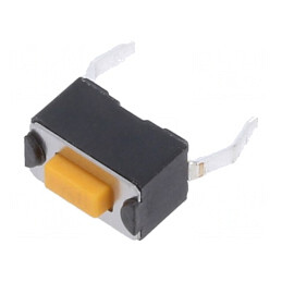 Microîntrerupător TACT SPST-NO 0,05A 12V PCB THT | Electronic-mag.ro | Componente Electronice