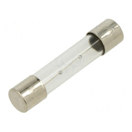 Siguranță întârziată 1,25A 250V sticlă 6,3x32mm | Electronic-mag.ro | Componente Electronice