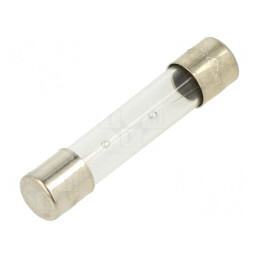 Siguranță întârziere 2,5A 250V 6,3x32mm sticlă | Electronic-mag.ro | Componente Electronice