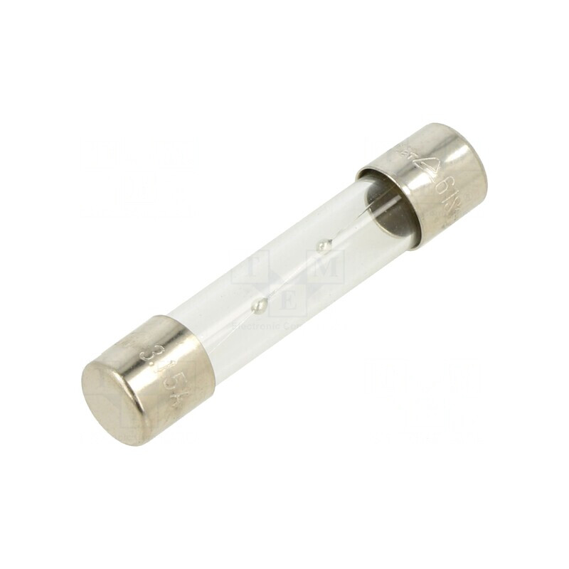 Siguranță întârziată 3,15A 250V 6,3x32mm | Electronic-mag.ro | Componente Electronice
