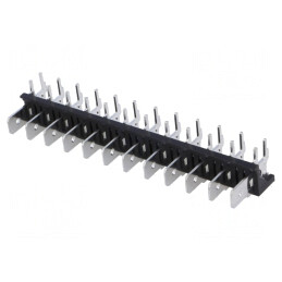 Conector Spadă 6,3mm THT 250V 90° | Electronic-mag.ro | Componente Electronice