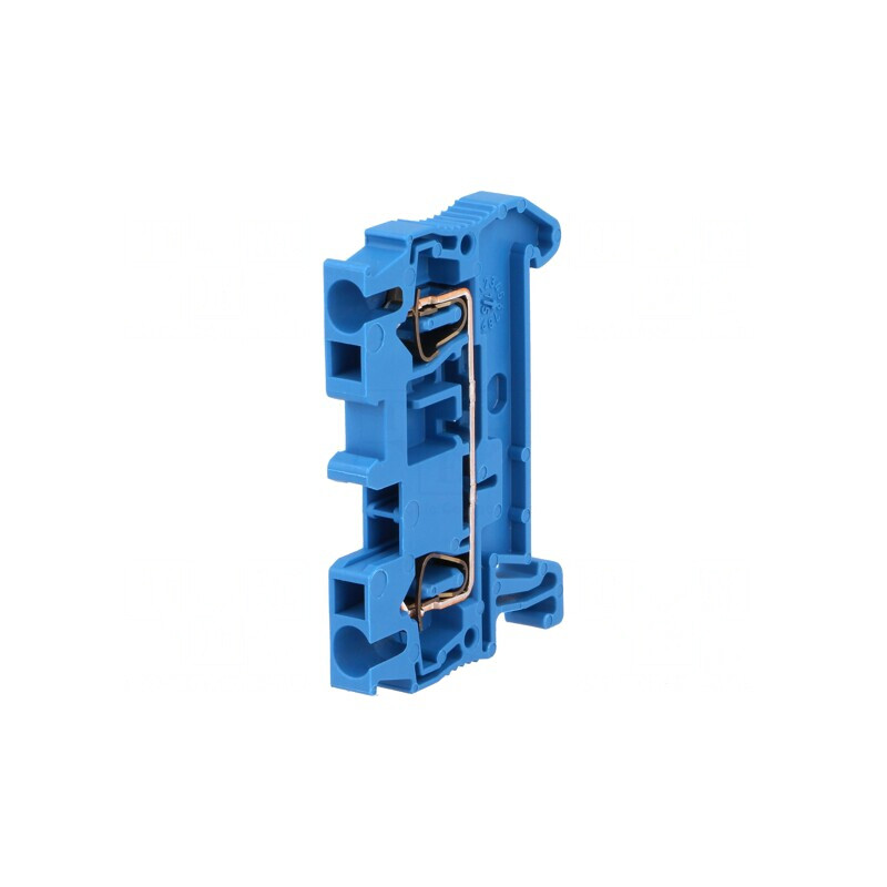 Conector electric albastru pentru șine 0,08-2,5mm² cu 2 borne | Electronic-mag.ro | Componente Electronice