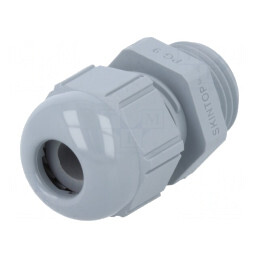 Garnitură etanșare poliamidă PG9 gri IP68 | Electronic-mag.ro | Componente Electronice