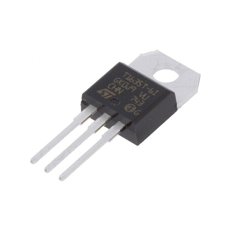 Triac 600V 16A TO220AB 35mA Snubberless | Electronic-mag.ro | Componente Electronice