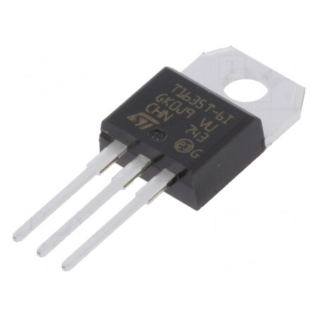 Triac 600V 16A TO220AB 35mA Snubberless | Electronic-mag.ro | Componente Electronice