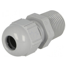 Garnitură Etanșare Poliamidă Gri NPT3/8 IP68 | Electronic-mag.ro | Componente Electronice