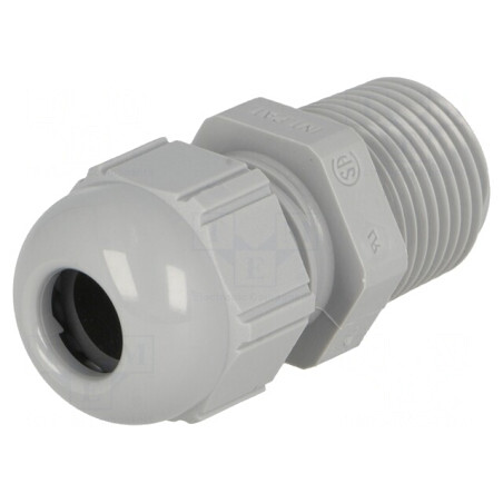 Garnitură Etanșare Poliamidă Gri NPT3/8 IP68 | Electronic-mag.ro | Componente Electronice