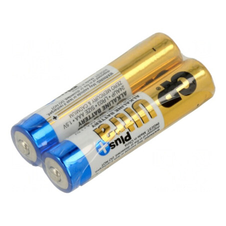Baterii alcaline AAA 1,5V 2 buc. | Electronic-mag.ro | Componente Electronice