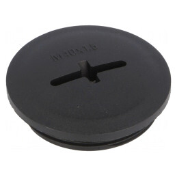 Capac de protecție negru IP54 poliamidă SKINDICHT® | Electronic-mag.ro | Componente Electronice