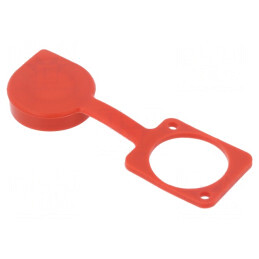 Capac de Protecție Roșu Standard XLR 19x24mm | Electronic-mag.ro | Componente Electronice