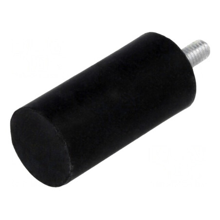 Picioruș Vibro-Absorbant 15mm 30mm Duritate 40±5 Shore | Electronic-mag.ro | Componente Electronice