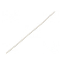 Manșon Termocontractabil Alb 1.6mm 1m | Electronic-mag.ro | Componente Electronice