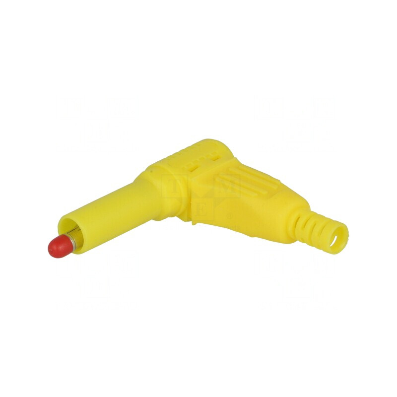 Mufă Banană 4mm 32A Galbenă cu Izolaţie 40mm | Electronic-mag.ro | Componente Electronice