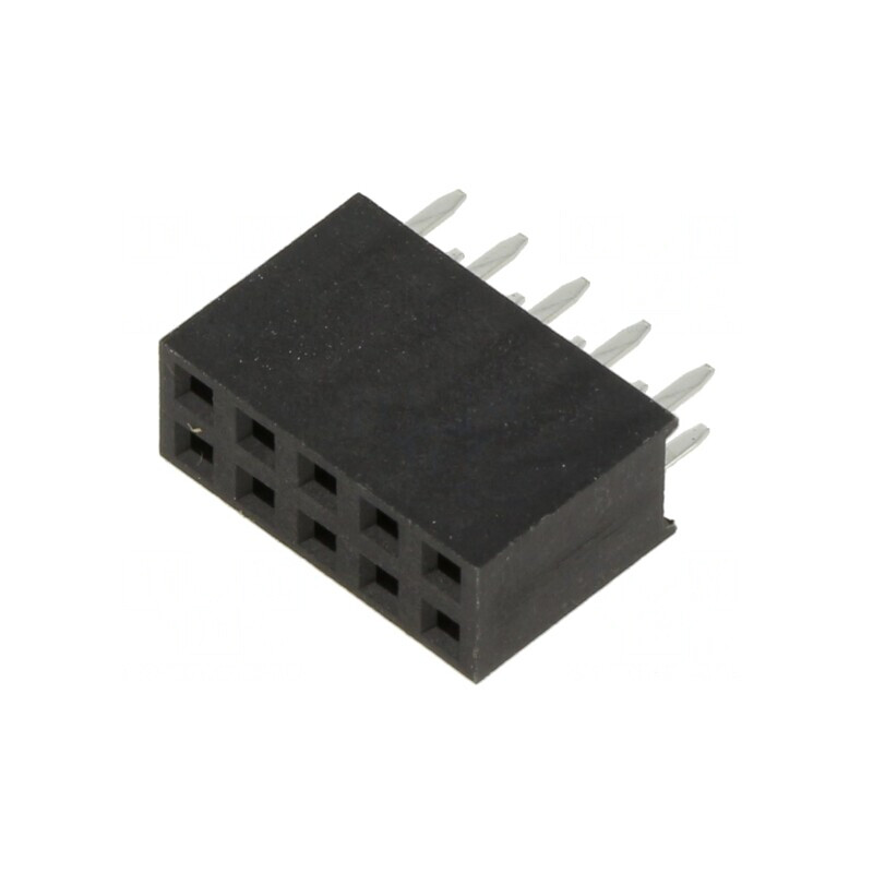 Soclu pini mamă 2,54mm 10 pini THT PCB drept | Electronic-mag.ro | Componente Electronice Soclu pini mamă 2,54mm 10 pini THT PCB drept | Electronic-mag.ro | Componente Electronice