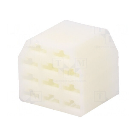 Carcasă terminală mamă 6,3mm cu clichet | Electronic-mag.ro | Componente Electronice
