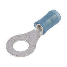 Terminal Inelar M6 Izolat Crimpat 6,35mm 1,25-2mm² | Electronic-mag.ro | Componente Electronice
