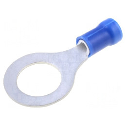 Vârf Inelar Crimpat Izolat M10 Ø10.5mm 1.25-2mm2 | Electronic-mag.ro | Componente Electronice