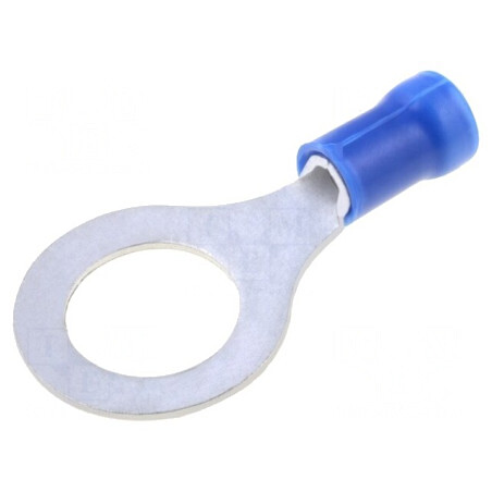 Vârf Inelar Crimpat Izolat M10 Ø10.5mm 1.25-2mm2 | Electronic-mag.ro | Componente Electronice