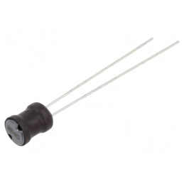 Inductor THT 330uH 380mA 1.21Ω Ø6.5x8.5mm Vertic. | Electronic-mag.ro | Componente Electronice