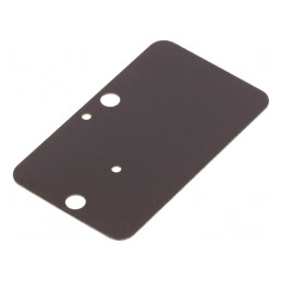 Şaibă Dreptunghiulară 38x25,5x0,5mm | Electronic-mag.ro | Componente Electronice
