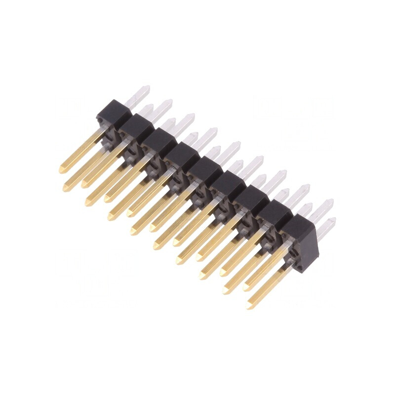 Conector Pini BERGSTIK 18 pini 2,54mm THT | Electronic-mag.ro | Componente Electronice
