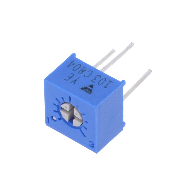 Potentiometru 10kΩ 500mW Orizontal | Electronic-mag.ro | Componente Electronice