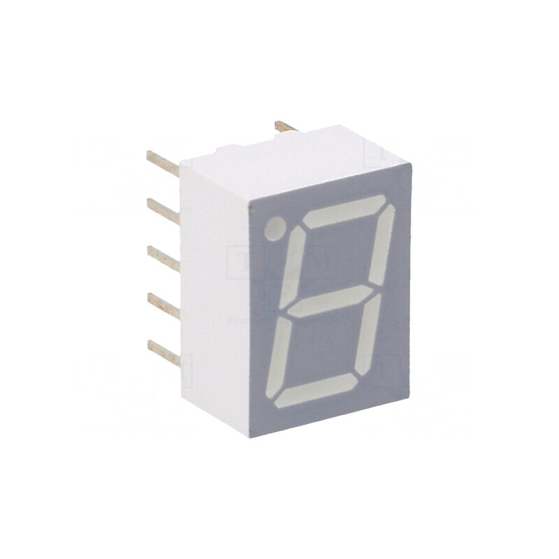 Afişaj LED 7 Segmente 10mm Roşu | Electronic-mag.ro | Componente Electronice