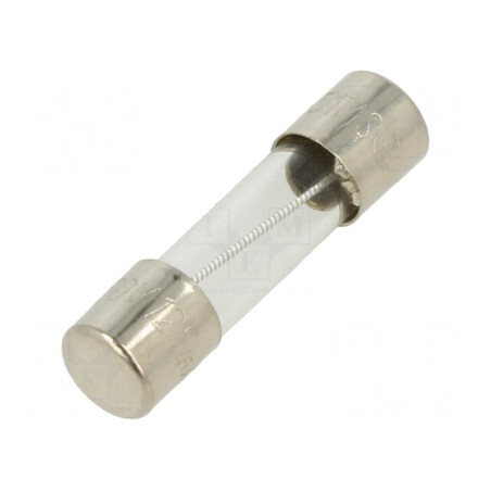 Siguranță cu întârziere 125mA 250V sticlă | Electronic-mag.ro | Componente Electronice