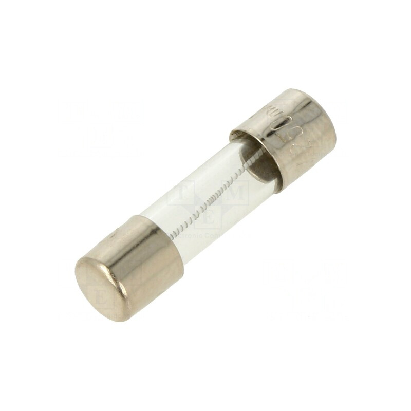Siguranță cu întârziere medie 250mA 250VAC sticlă | Electronic-mag.ro | Componente Electronice