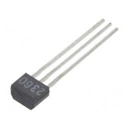 Tranzistor PNP BRT 50V 0,1A 0,3W TO92 47kΩ | Electronic-mag.ro | Componente Electronice