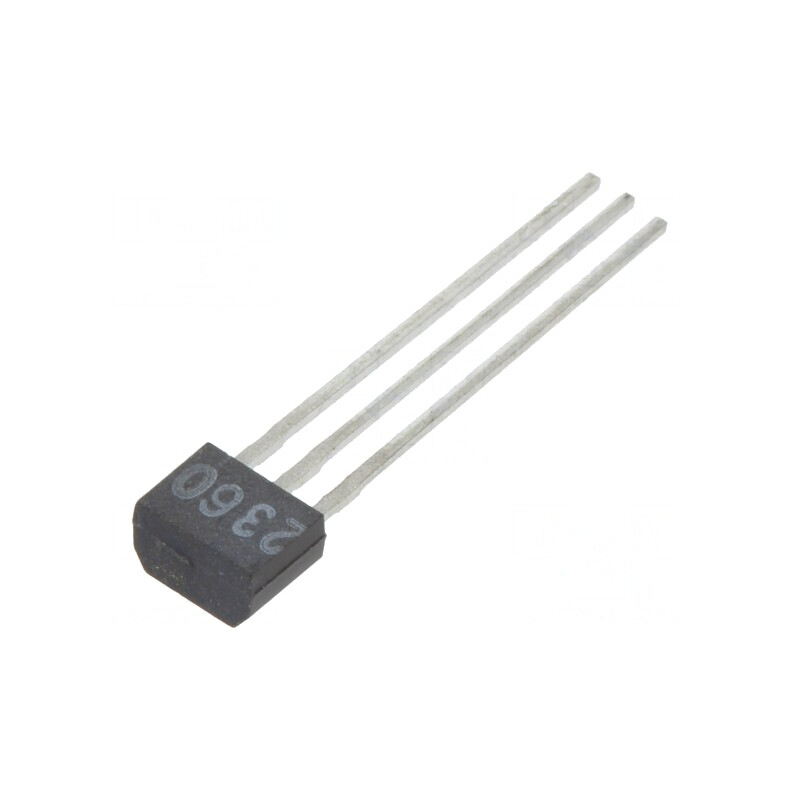 Tranzistor PNP BRT 50V 0,1A 0,3W TO92 47kΩ | Electronic-mag.ro | Componente Electronice