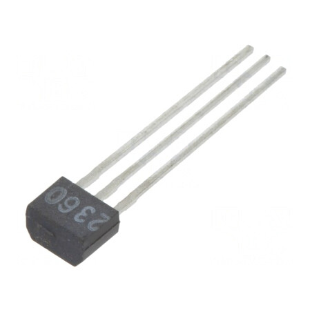 Tranzistor PNP BRT 50V 0,1A 0,3W TO92 47kΩ | Electronic-mag.ro | Componente Electronice