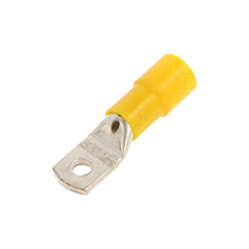 Vârf Inelar Tubular M5 5,2mm 25mm² Crimpat Cupru | Electronic-mag.ro | Componente Electronice