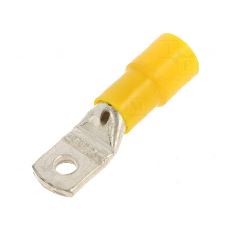 Vârf Inelar Tubular M5 5,2mm 25mm² Crimpat Cupru | Electronic-mag.ro | Componente Electronice