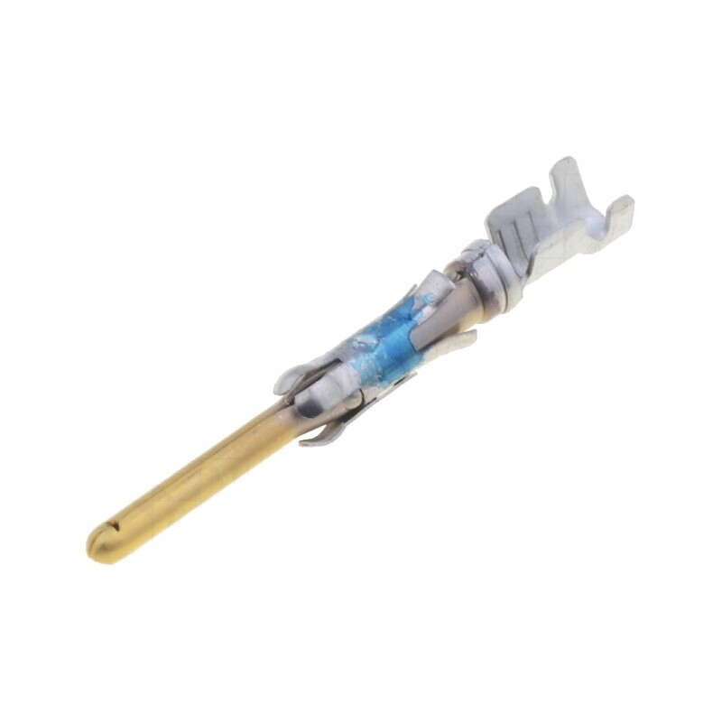Pin tată alamă aurit 0,8-1,4mm2 18-16AWG TYPE III | Electronic-mag.ro | Componente Electronice