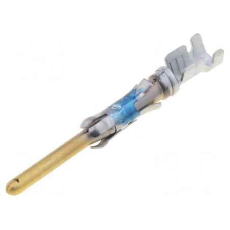 Pin tată alamă aurit 0,8-1,4mm2 18-16AWG TYPE III | Electronic-mag.ro | Componente Electronice