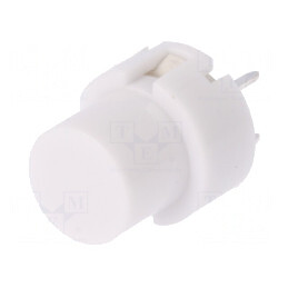 Comutator Tastatură Albă SPST-NO 32VDC 0,01A | Electronic-mag.ro | Componente Electronice
