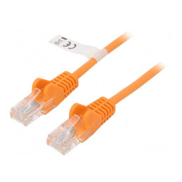 Patch Cord U/UTP Cat6 0.5m Portocaliu