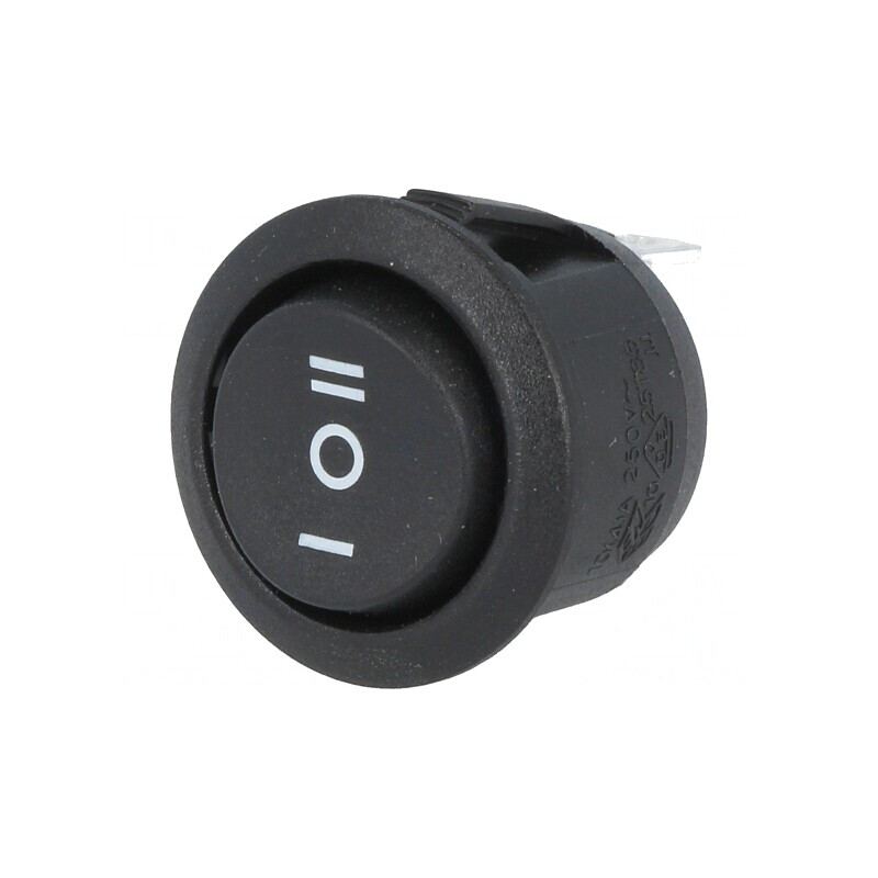 Comutator Basculant SP3T 10A 250V Negru | Electronic-mag.ro | Componente Electronice Comutator Basculant SP3T 10A 250V Negru | Electronic-mag.ro | Componente Electronice