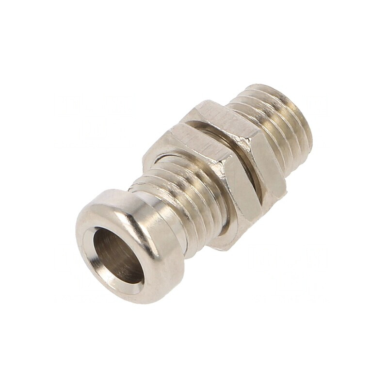 Soclu Banană 4mm 16A Nichelat | Electronic-mag.ro | Componente Electronice