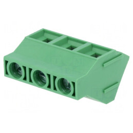 Regletă de conexiuni PCB 9,52mm 3 piste 4mm2 | Electronic-mag.ro | Componente Electronice