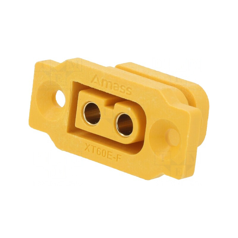 Soclu Alimentare DC XT60 Mamă 30A 500V Galbenă | Electronic-mag.ro | Componente Electronice Soclu Alimentare DC XT60 Mamă 30A 500V Galbenă | Electronic-mag.ro | Componente Electronice