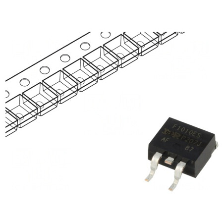 Tranzistor N-MOSFET 60V 59A 200W D2PAK | Electronic-mag.ro | Componente Electronice