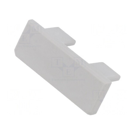 Obturator Gri pentru Profil LED GIZA | Electronic-mag.ro | Componente Electronice