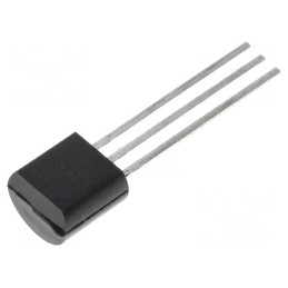 Senzor Temperatură Diodă TO92 -40÷100°C THT Acurat ±1°C | Electronic-mag.ro | Componente Electronice