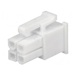 Mufă cablu-cablu/PCB mamă Mini-Fit Jr 4.2mm 4 pini | Electronic-mag.ro | Componente Electronice