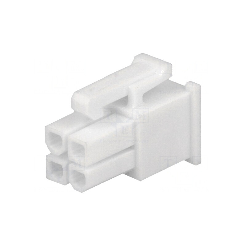 Mufă cablu-cablu/PCB mamă Mini-Fit Jr 4.2mm 4 pini | Electronic-mag.ro | Componente Electronice