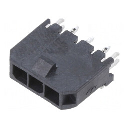 Soclu cablu-placă Micro-Fit 3.0 3mm 3 pini 5A | Electronic-mag.ro | Componente Electronice