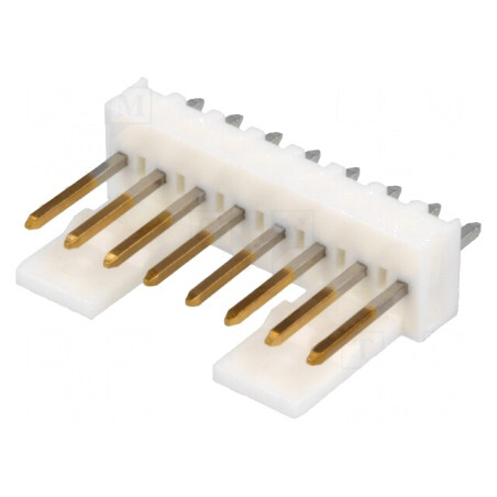 Soclu cablu-placă tată 2,54mm 8 pini THT | Electronic-mag.ro | Componente Electronice