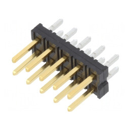 Soclu PCB-cablu 2mm 10 PIN THT aurit | Electronic-mag.ro | Componente Electronice